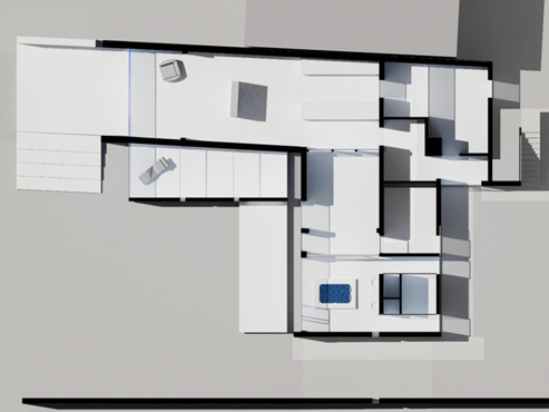 Rendering Grundriss EG